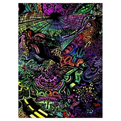 Trippy Dark Psychedelic Playing Cards Single Design (Rectangle) with Custom Box from ArtsNow.com Card