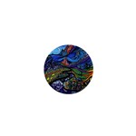 Psychedelic Landscape 1  Mini Magnets