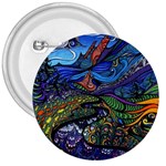 Psychedelic Landscape 3  Buttons