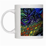 Psychedelic Landscape White Mug