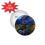 Psychedelic Landscape 1.75  Buttons (10 pack)
