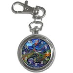 Psychedelic Landscape Key Chain Watches