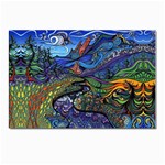 Psychedelic Landscape Postcards 5  x 7  (Pkg of 10)