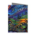 Psychedelic Landscape Mini Greeting Cards (Pkg of 8)