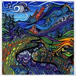 Psychedelic Landscape Canvas 12  x 12 