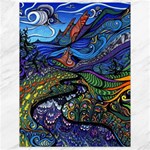 Psychedelic Landscape Canvas 18  x 24 