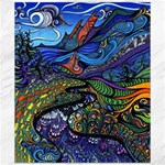 Psychedelic Landscape Canvas 20  x 24 