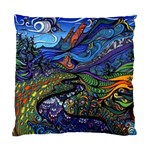 Psychedelic Landscape Standard Cushion Case (Two Sides)