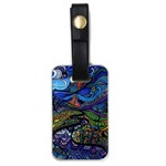 Psychedelic Landscape Luggage Tag (one side)