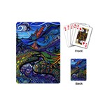 Psychedelic Landscape Playing Cards Single Design (Mini)