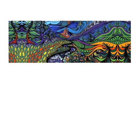 Psychedelic Landscape Memory Card Reader (Stick) from ArtsNow.com Front