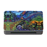 Psychedelic Landscape Memory Card Reader with CF