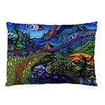 Psychedelic Landscape Pillow Case (Two Sides)
