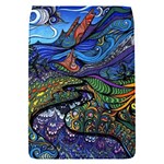 Psychedelic Landscape Removable Flap Cover (S)