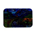 Psychedelic Landscape Open Lid Metal Box (Silver)  
