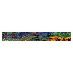 Psychedelic Landscape Make Up Case (Medium) from ArtsNow.com Zipper Front