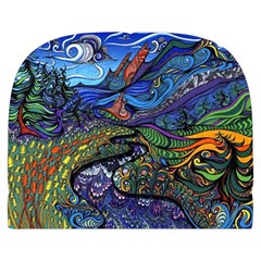 Psychedelic Landscape Make Up Case (Large) from ArtsNow.com Back