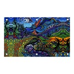 Psychedelic Landscape Banner and Sign 5  x 3 