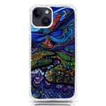 Psychedelic Landscape iPhone 14 TPU UV Print Case