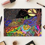 Nature Moon Psychedelic Painting Cosmetic Bag (XL)
