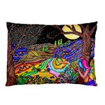 Nature Moon Psychedelic Painting Pillow Case (Two Sides)
