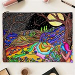 Nature Moon Psychedelic Painting Cosmetic Bag (XXXL)