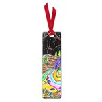 Nature Moon Psychedelic Painting Small Book Marks