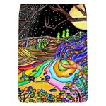 Nature Moon Psychedelic Painting Removable Flap Cover (S)