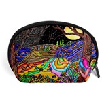 Nature Moon Psychedelic Painting Accessory Pouch (Large)