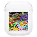 Nature Moon Psychedelic Painting AirPods 1/2 Case