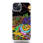 Nature Moon Psychedelic Painting iPhone 13 TPU UV Print Case