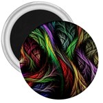 Abstract Psychedelic 3  Magnets