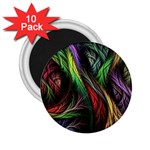Abstract Psychedelic 2.25  Magnets (10 pack) 