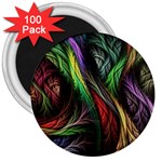 Abstract Psychedelic 3  Magnets (100 pack)