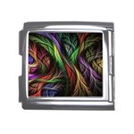 Abstract Psychedelic Mega Link Italian Charm (18mm)