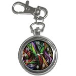 Abstract Psychedelic Key Chain Watches