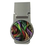 Abstract Psychedelic Money Clips (Round) 