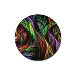Abstract Psychedelic Magnet 3  (Round)