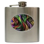 Abstract Psychedelic Hip Flask (6 oz)