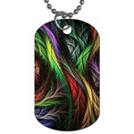Abstract Psychedelic Dog Tag (Two Sides)