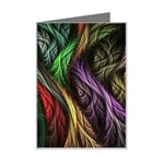 Abstract Psychedelic Mini Greeting Card