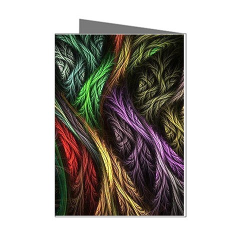 Abstract Psychedelic Mini Greeting Cards (Pkg of 8) from ArtsNow.com Left