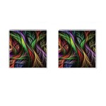 Abstract Psychedelic Cufflinks (Square)