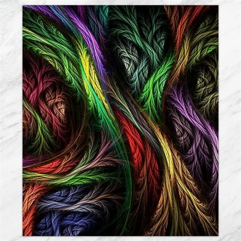 Abstract Psychedelic Canvas 8  x 10  from ArtsNow.com 8.15 x9.66  Canvas - 1