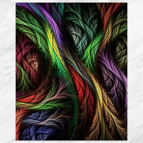 Abstract Psychedelic Canvas 16  x 20  from ArtsNow.com 15.75 x19.29  Canvas - 1