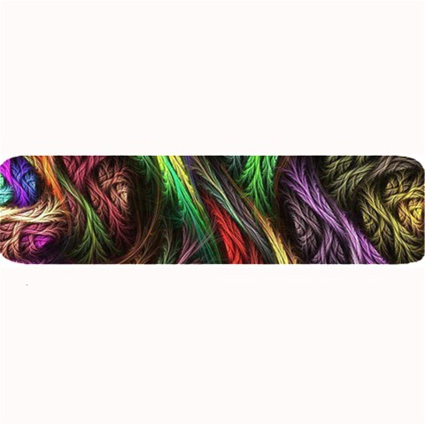 Abstract Psychedelic Large Bar Mat from ArtsNow.com 32 x8.5  Bar Mat