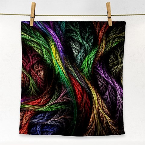Abstract Psychedelic Face Towel from ArtsNow.com Front