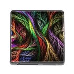Abstract Psychedelic Memory Card Reader (Square 5 Slot)