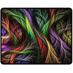 Abstract Psychedelic Fleece Blanket (Medium)
