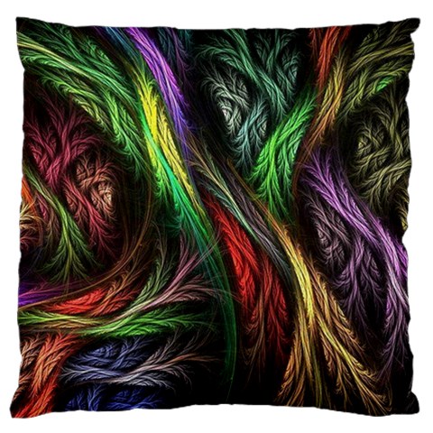 Abstract Psychedelic Large Cushion Case (Two Sides) from ArtsNow.com Front